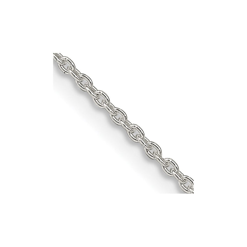 22 Inch Sterling Silver 1.5mm Cable Chain Necklace