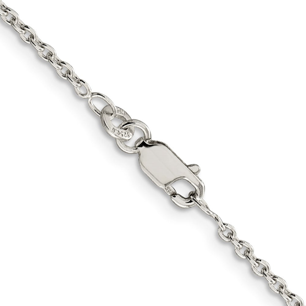24 Inch Sterling Silver 1.95mm Cable Chain Necklace