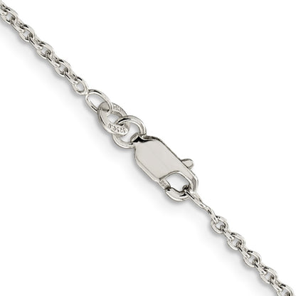 24 Inch Sterling Silver 1.95mm Cable Chain Necklace