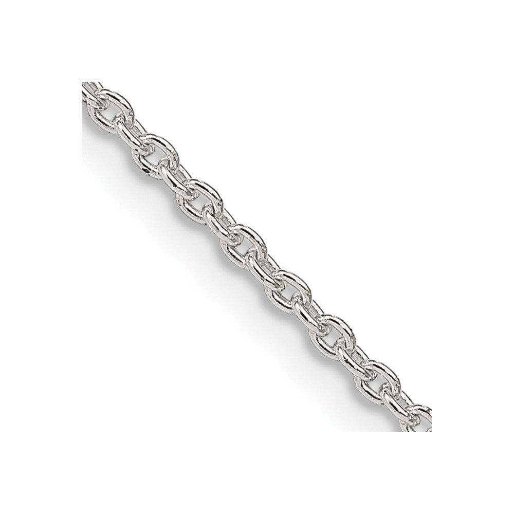 24 Inch Sterling Silver 1.95mm Cable Chain Necklace