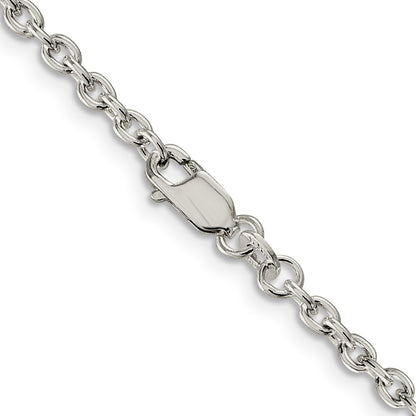 20 Inch Sterling Silver 2.75mm Cable Chain Necklace