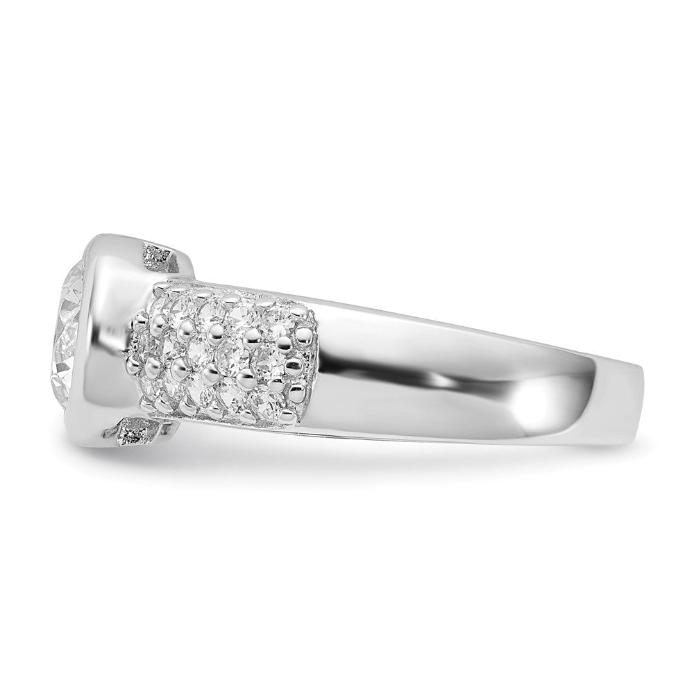 Sterling Silver Cz Ring