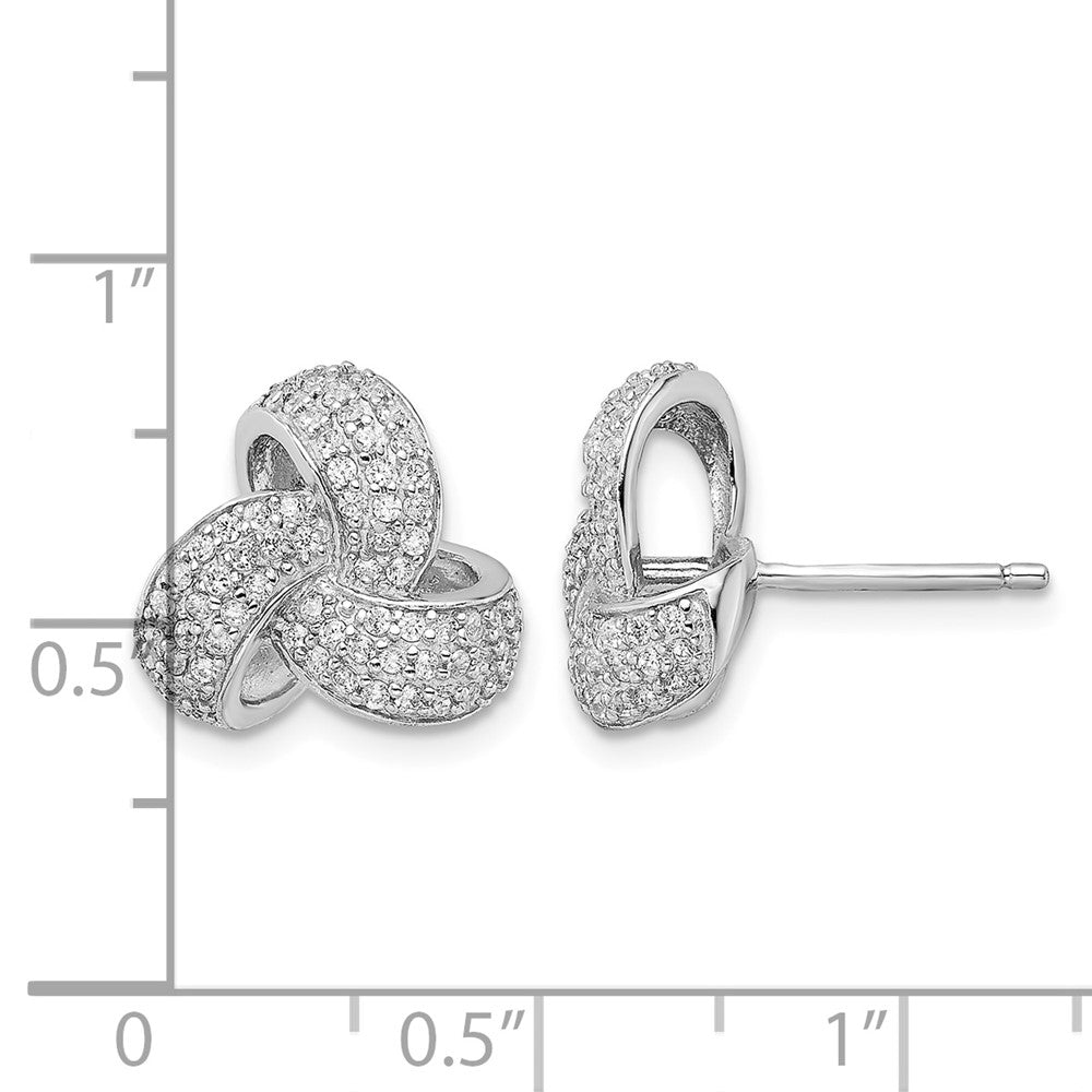sterling-silver-cheryl-m-rhodium-plated-brilliant-cut-pave-cz-love-knot-post-earrings