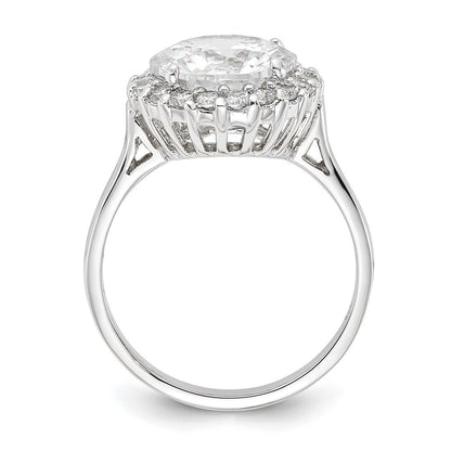 Sterling Silver Cheryl M Cz Ring