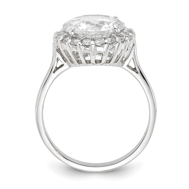 Sterling Silver Cheryl M Cz Ring