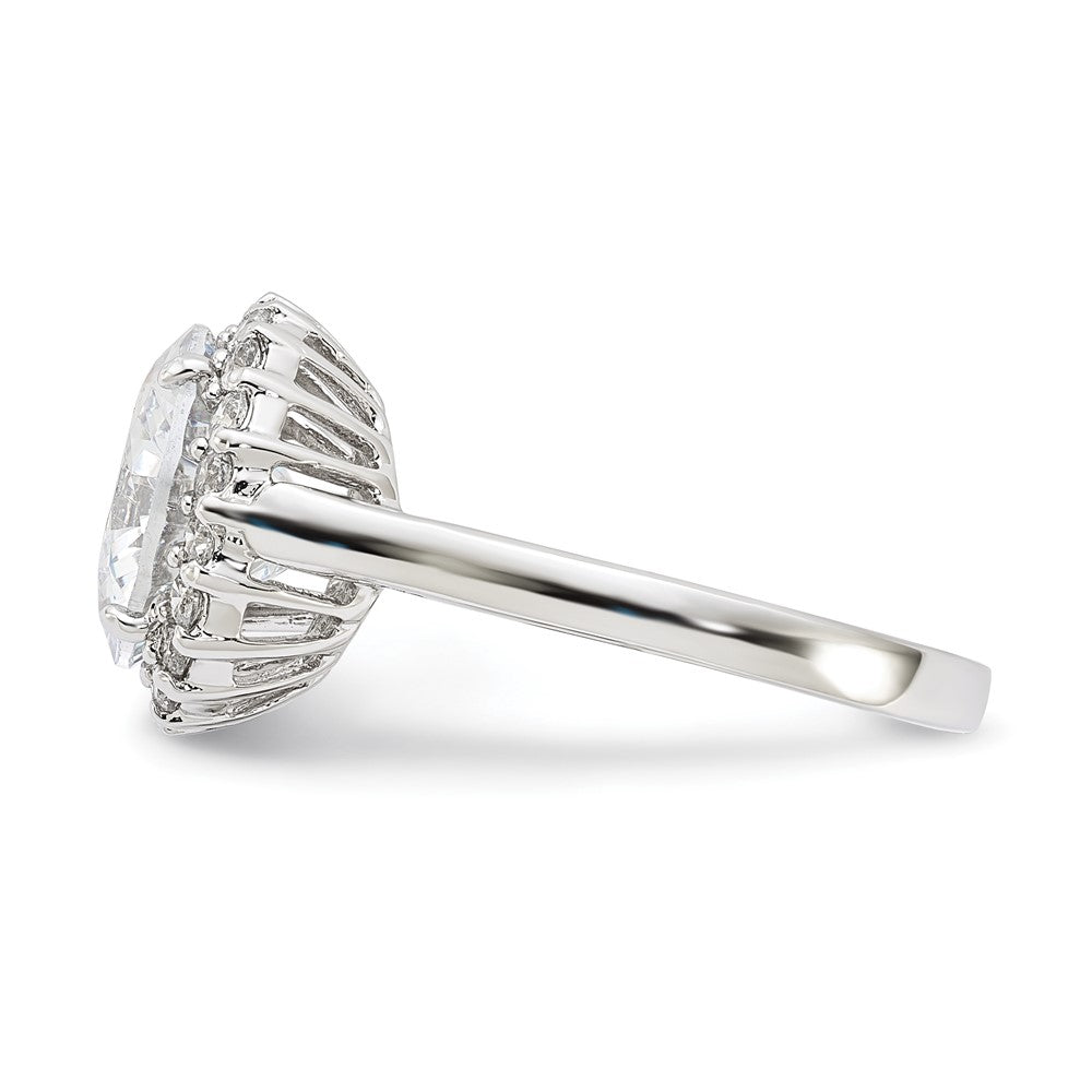 Sterling Silver Cheryl M Cz Ring