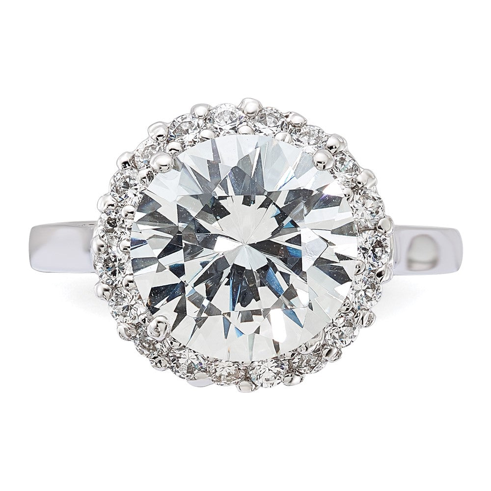 Sterling Silver Cheryl M Cz Ring
