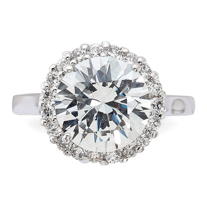 Sterling Silver Cheryl M Cz Ring