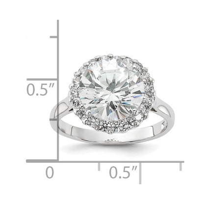 Sterling Silver Cheryl M Cz Ring