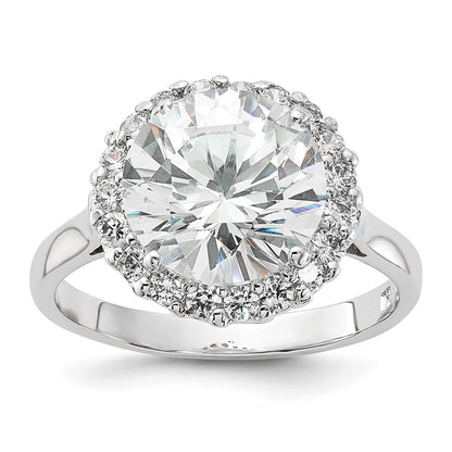 Sterling Silver Cheryl M Cz Ring