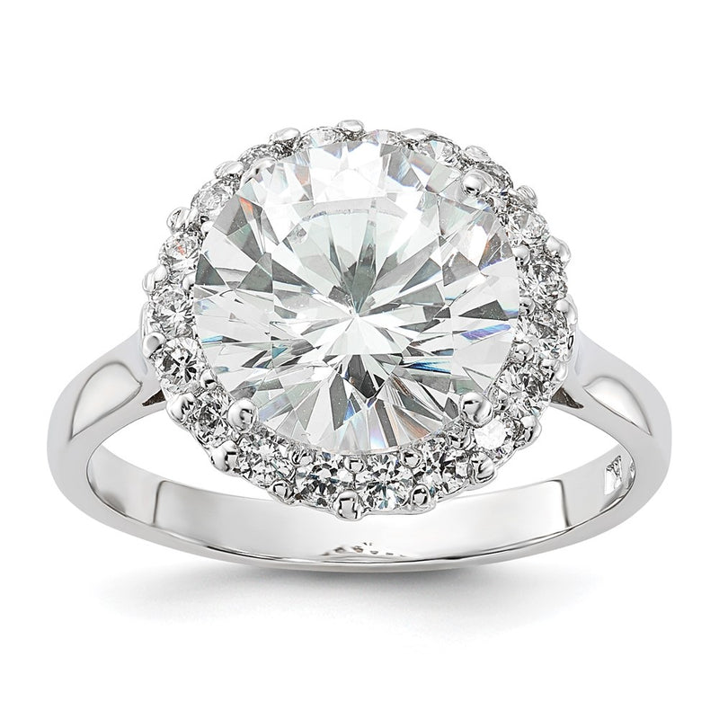 Sterling Silver Cheryl M Cz Ring