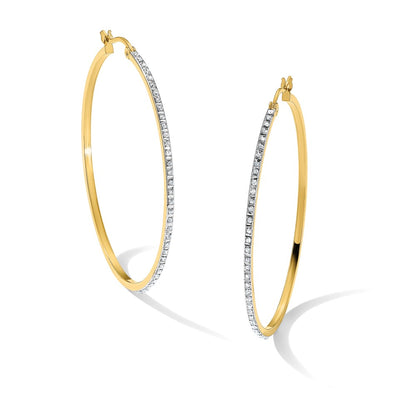 sterling-silver-diamond-fascination-mystique-18k-gold-plated-round-hoop-earrings