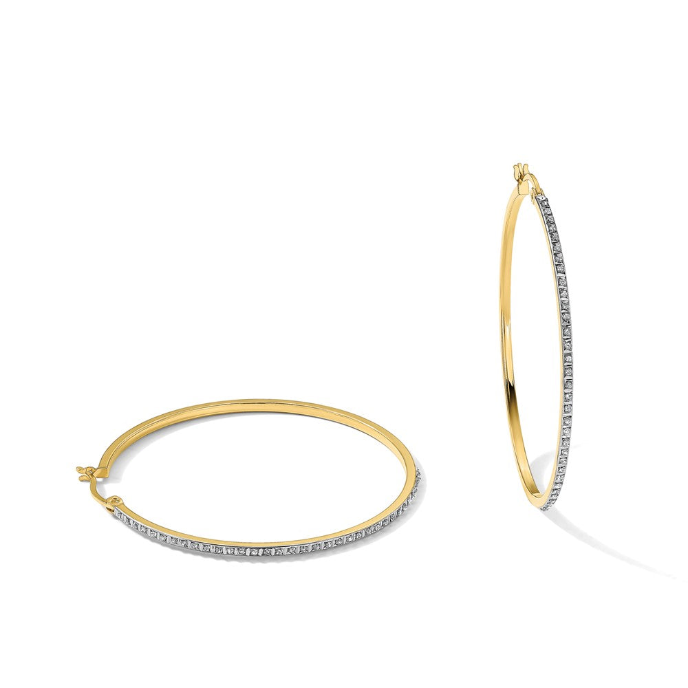 sterling-silver-diamond-fascination-mystique-18k-gold-plated-round-hoop-earrings