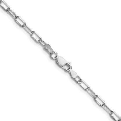 Sterling Silver Rhodium-Plated 3.15mm D/c Forzantine Chain