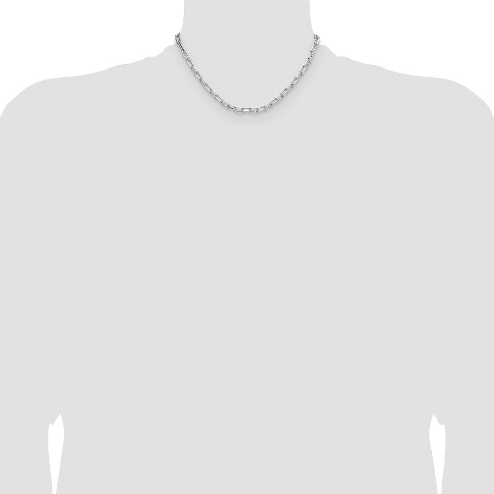Sterling Silver 4.65mm D/c Forzantine Chain