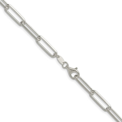 Sterling Silver 5.5mm D/c Paperclip Chain