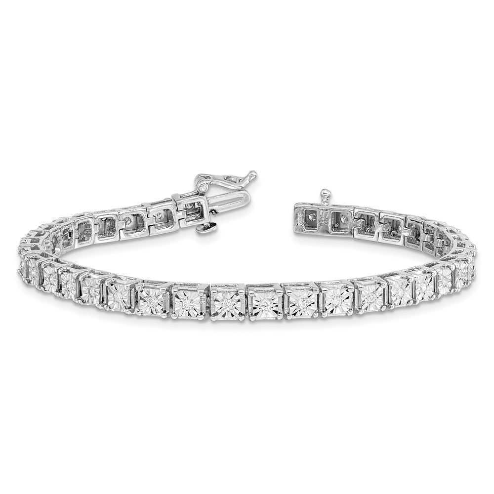 7-inch-sterling-silver-rhodium-plated-diam-square-link-bracelet