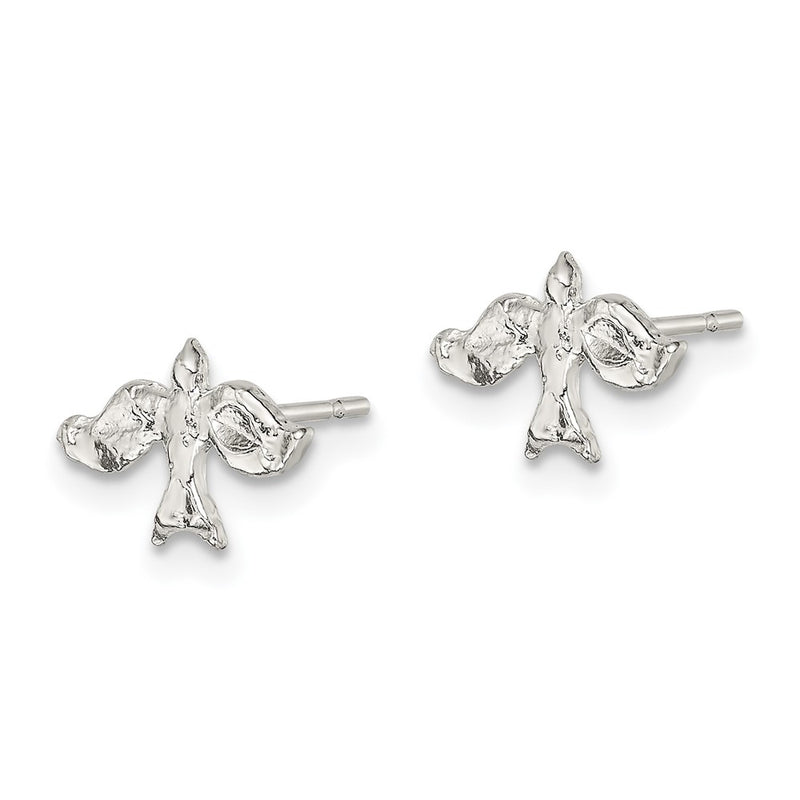 Sterling Silver Dove Mini Earrings