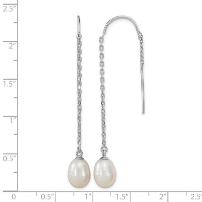 sterling-silver-rhodium-plated-polished-white-7-8mm-freshwater-cultured-pearl-threader-earrings