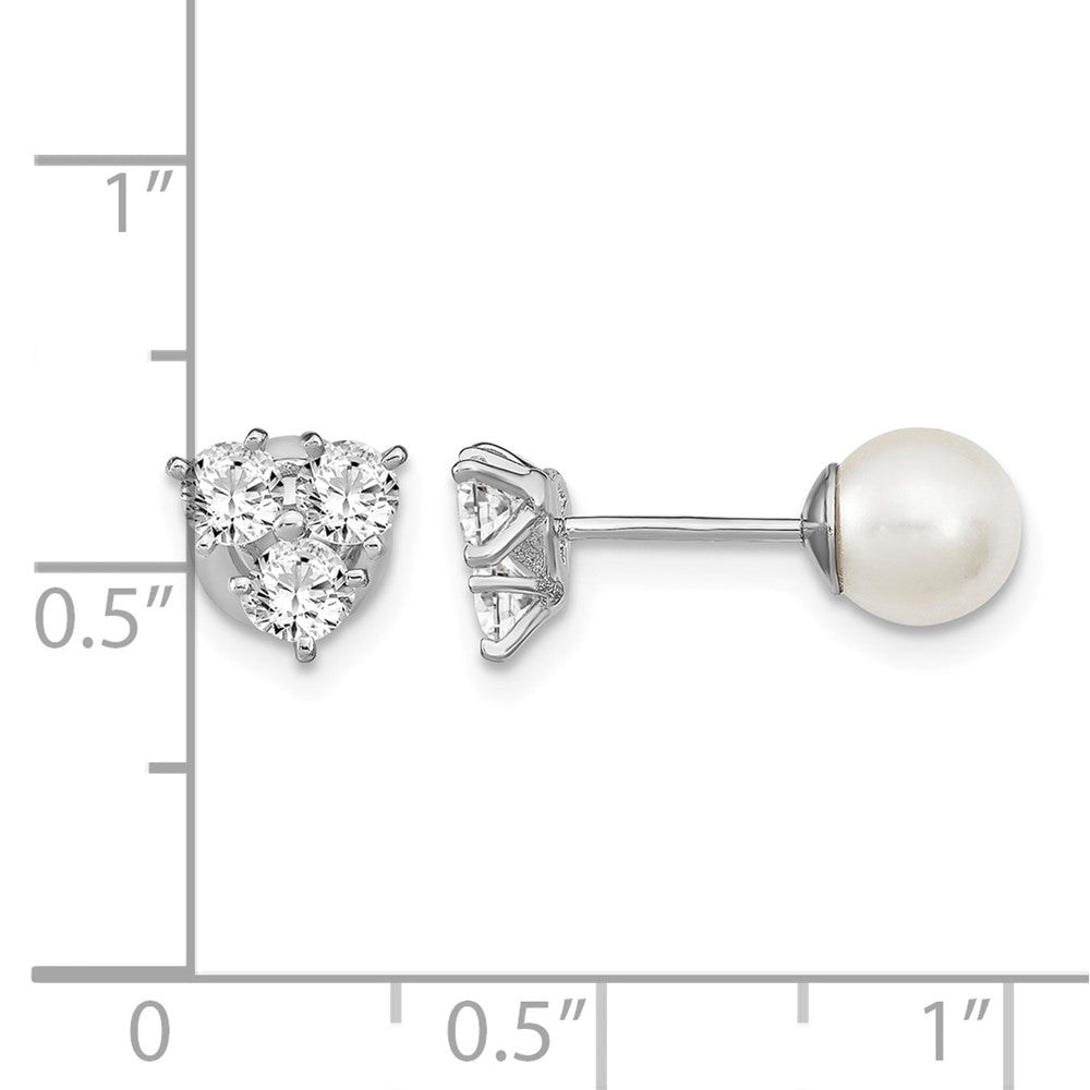 sterling-silver-rhodium-plated-polished-white-5-6mm-imitation-shell-pearl-cz-reversible-post-earrings