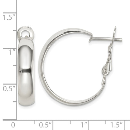 sterling-silver-polished-6mm-omega-back-hoop-earrings
