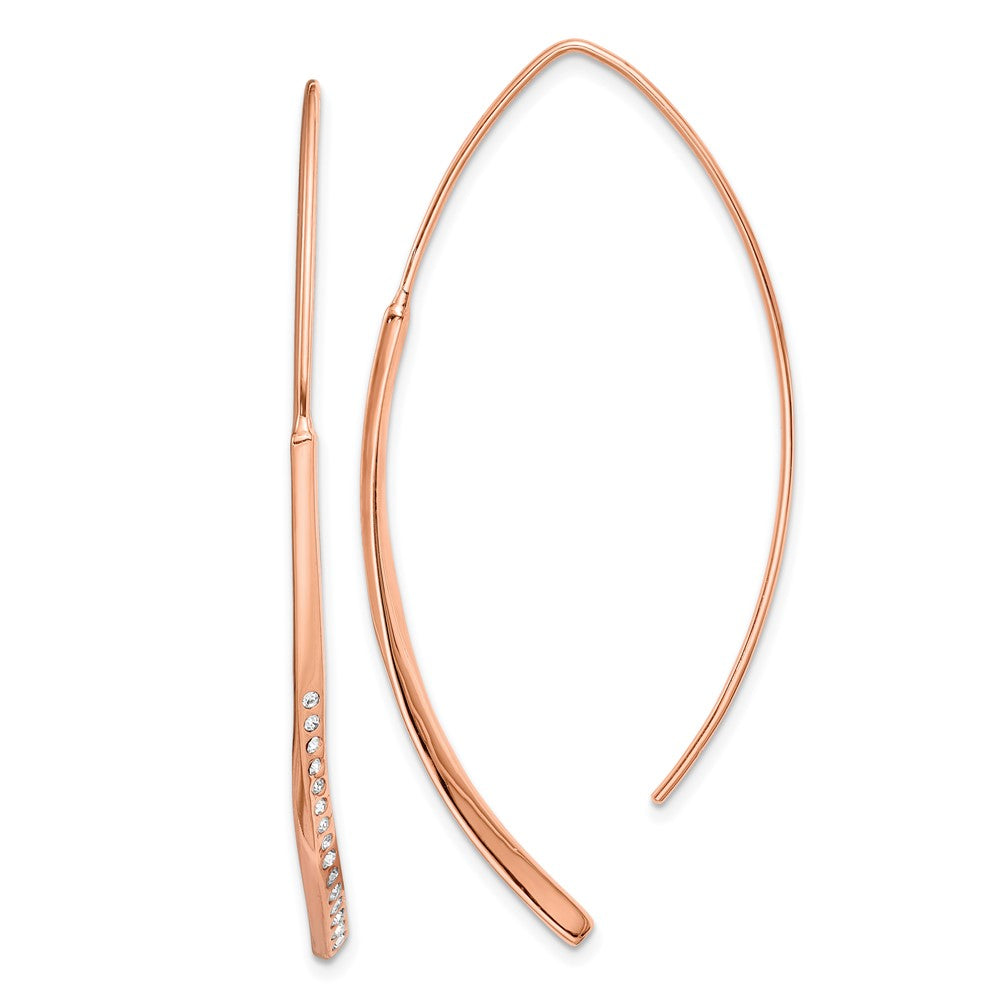 sterling-silver-rose-gold-plated-cz-threader-earrings
