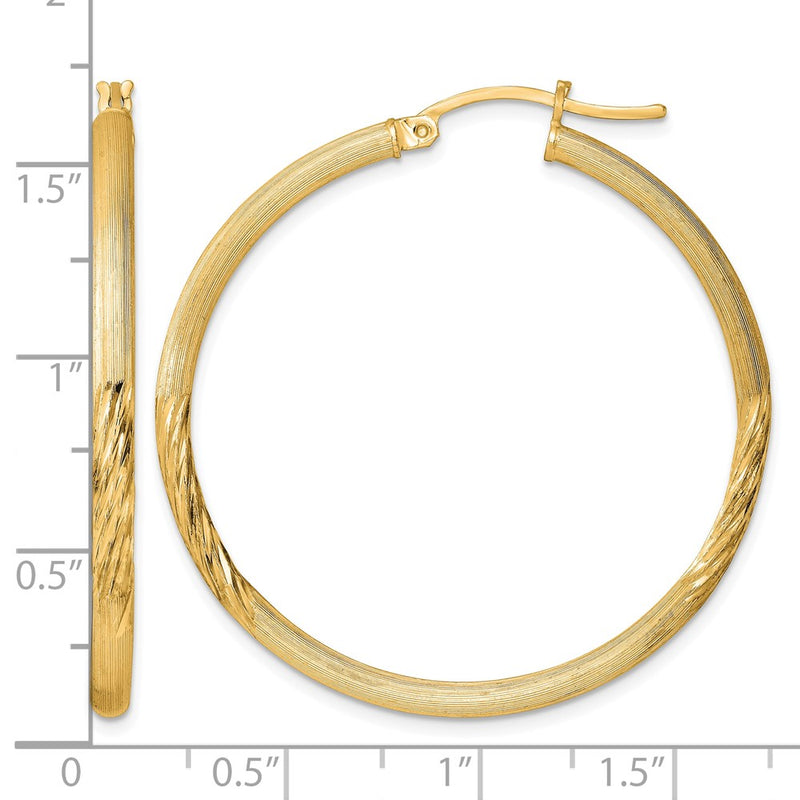 sterling-silver-flash-gold-plated-25mm-polishedsatin-dc-hoop-earrings-qe3553gp