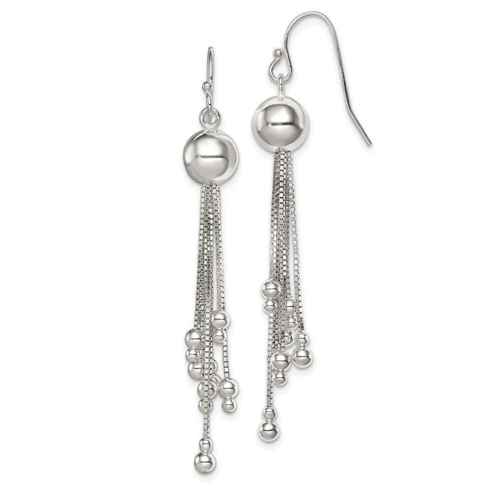 Sterling Silver Shepherd Hook Earrings