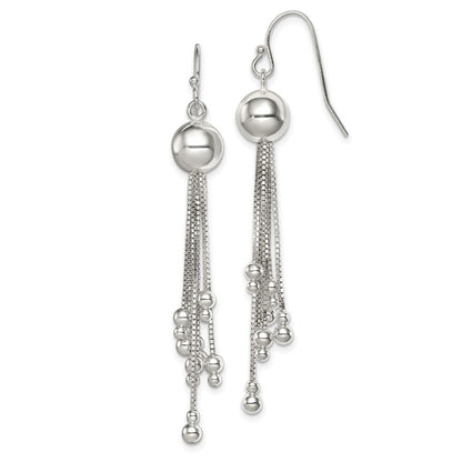 Sterling Silver Shepherd Hook Earrings