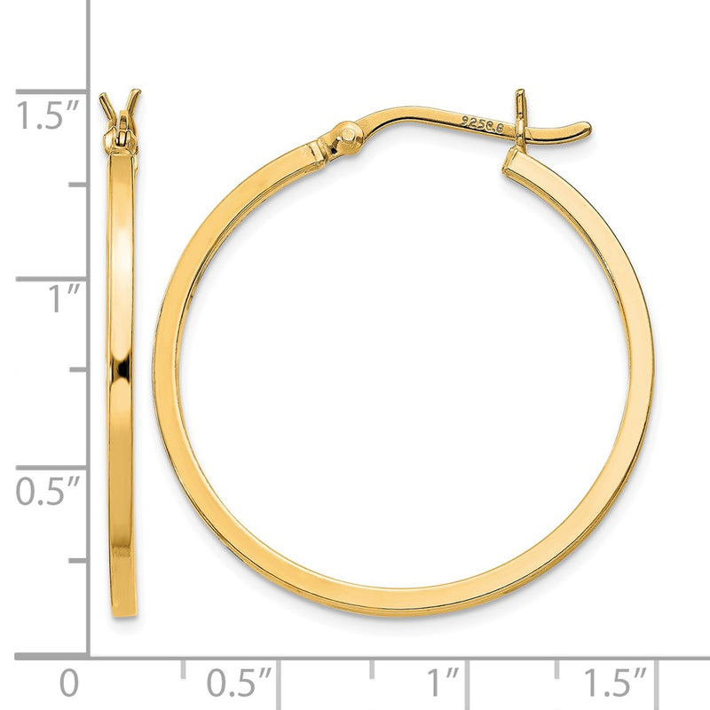 sterling-silver-flash-gold-plated-15x30mm-hoop-earrings-qe8098gp
