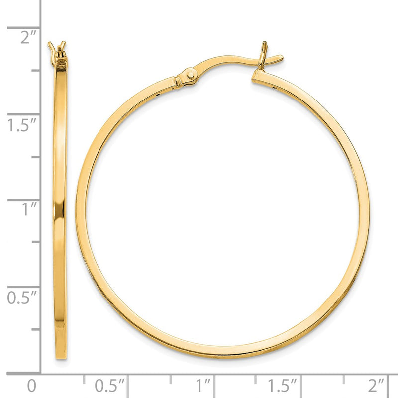 sterling-silver-flash-gold-plated-15x40mm-hoop-earrings-qe8100gp