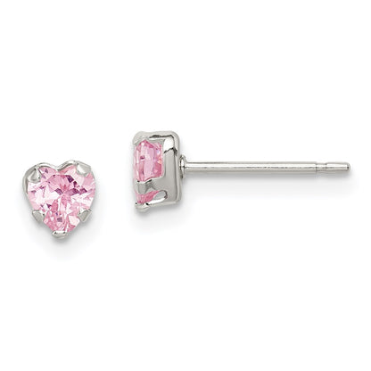 Sterling Silver 3 Piece Stellux Crystalpost Earringset