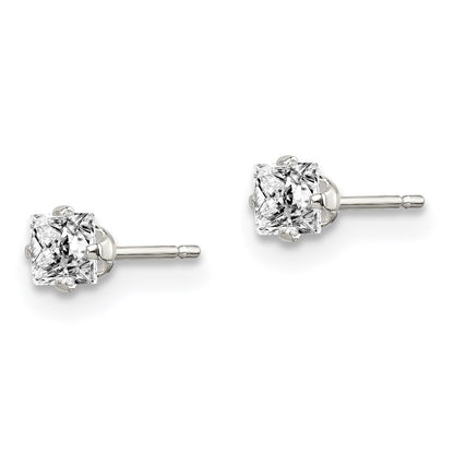 Sterling Silver 3 Piece Stellux Crystalpost Earringset