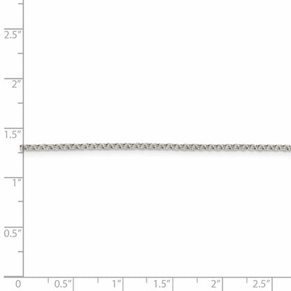 28 Inch Sterling Silver 1.5mm Rolo Chain Necklace