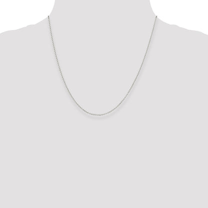 20 Inch Sterling Silver 1.5mm Rolo Chain Necklace