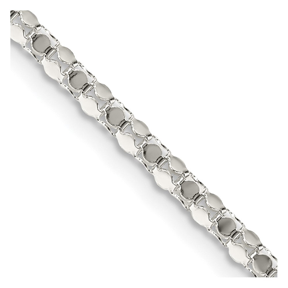 30 Inch Sterling Silver 2.5mm Popcorn Chain Necklace