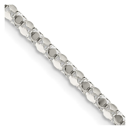 18 Inch Sterling Silver 2.5mm Popcorn Chain Necklace