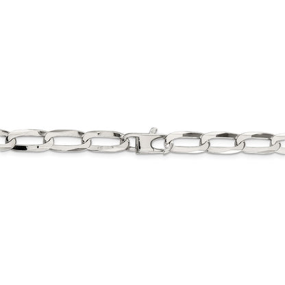 20 Inch Sterling Silver 7.15mm Elongated Open Link Chain