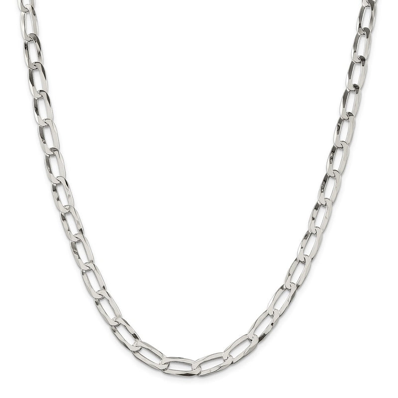 8 Inch Sterling Silver 7.15mm Bracelet