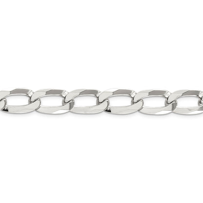 24 Inch Sterling Silver 12.35mm Elongated Open Link Chain