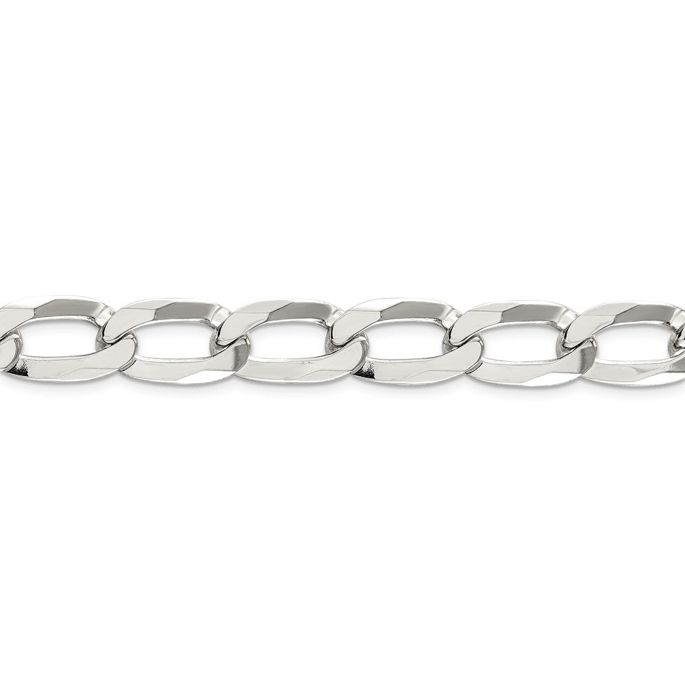 24 Inch Sterling Silver 12.35mm Elongated Open Link Chain