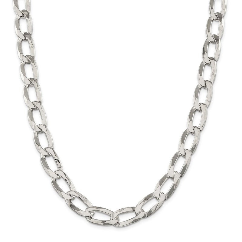 20 Inch Sterling Silver 12.35mm Elongated Open Link Chain