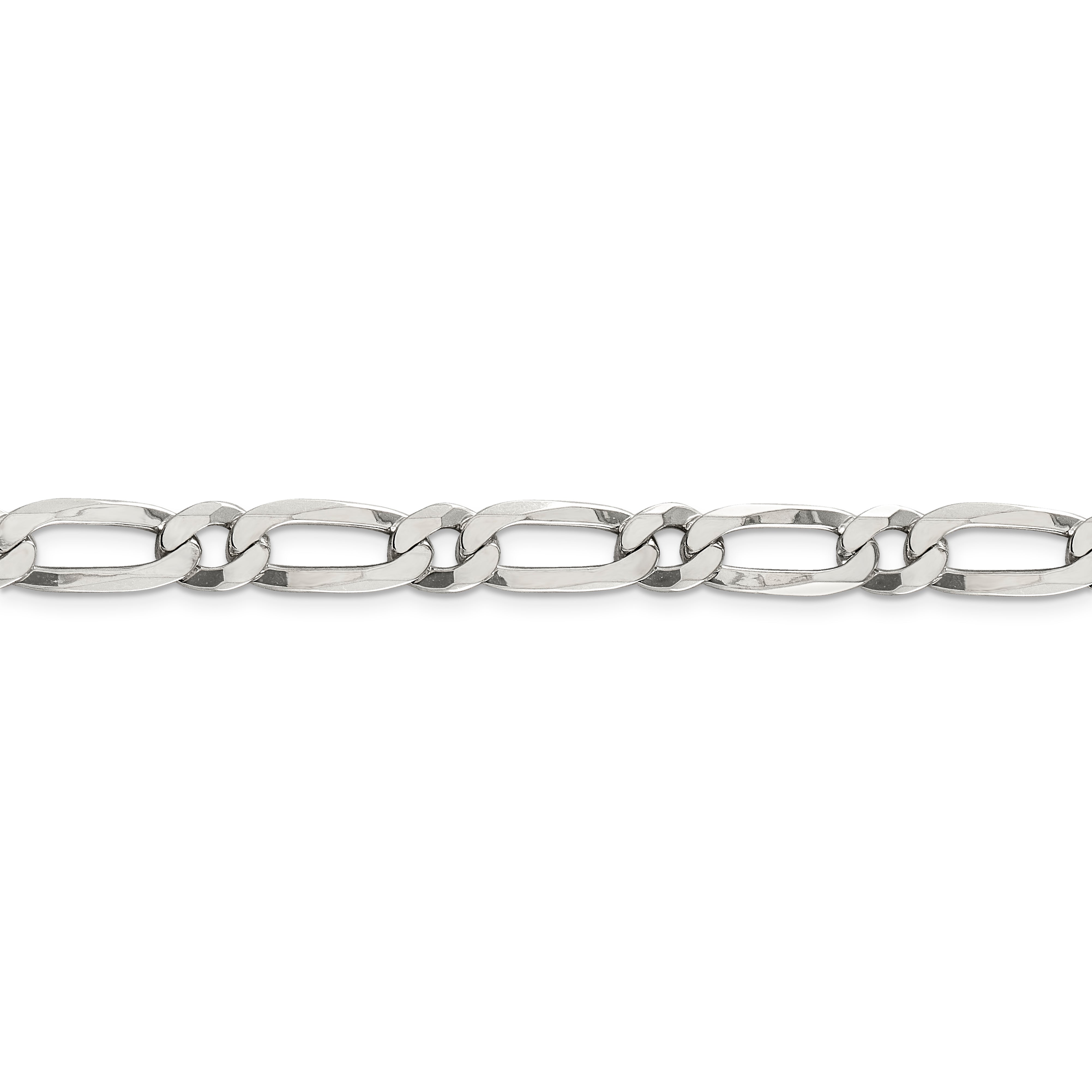 18 Inch Sterling Silver 8.1mm Chain