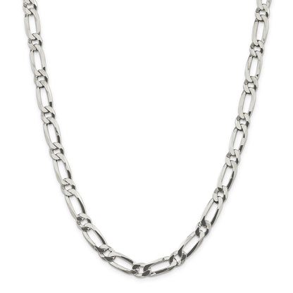 18 Inch Sterling Silver 8.1mm Chain