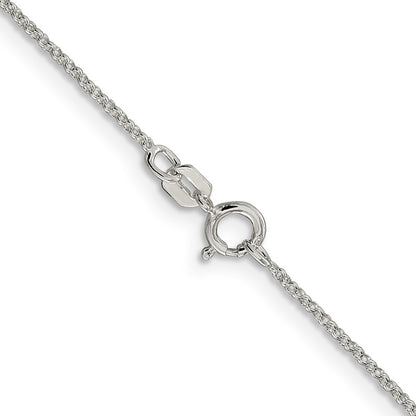 14 Inch Sterling Silver 1.1mm Rolo Chain Necklace