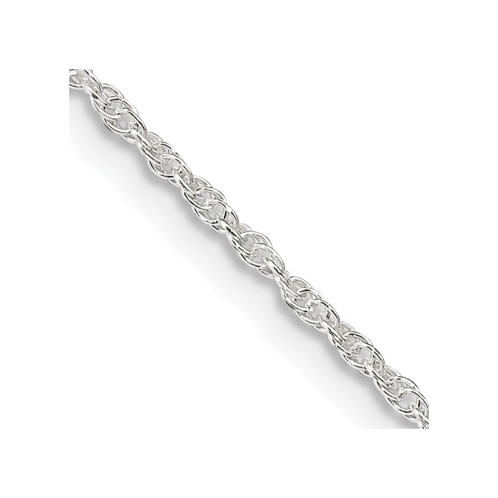 20 Inch Sterling Silver 1.6mm Loose Rope Chain Necklace
