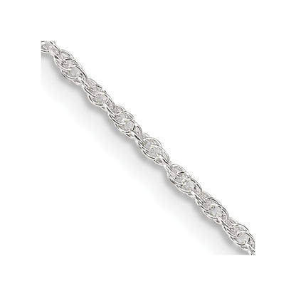 30 Inch Sterling Silver 1.6mm Loose Rope Chain Necklace