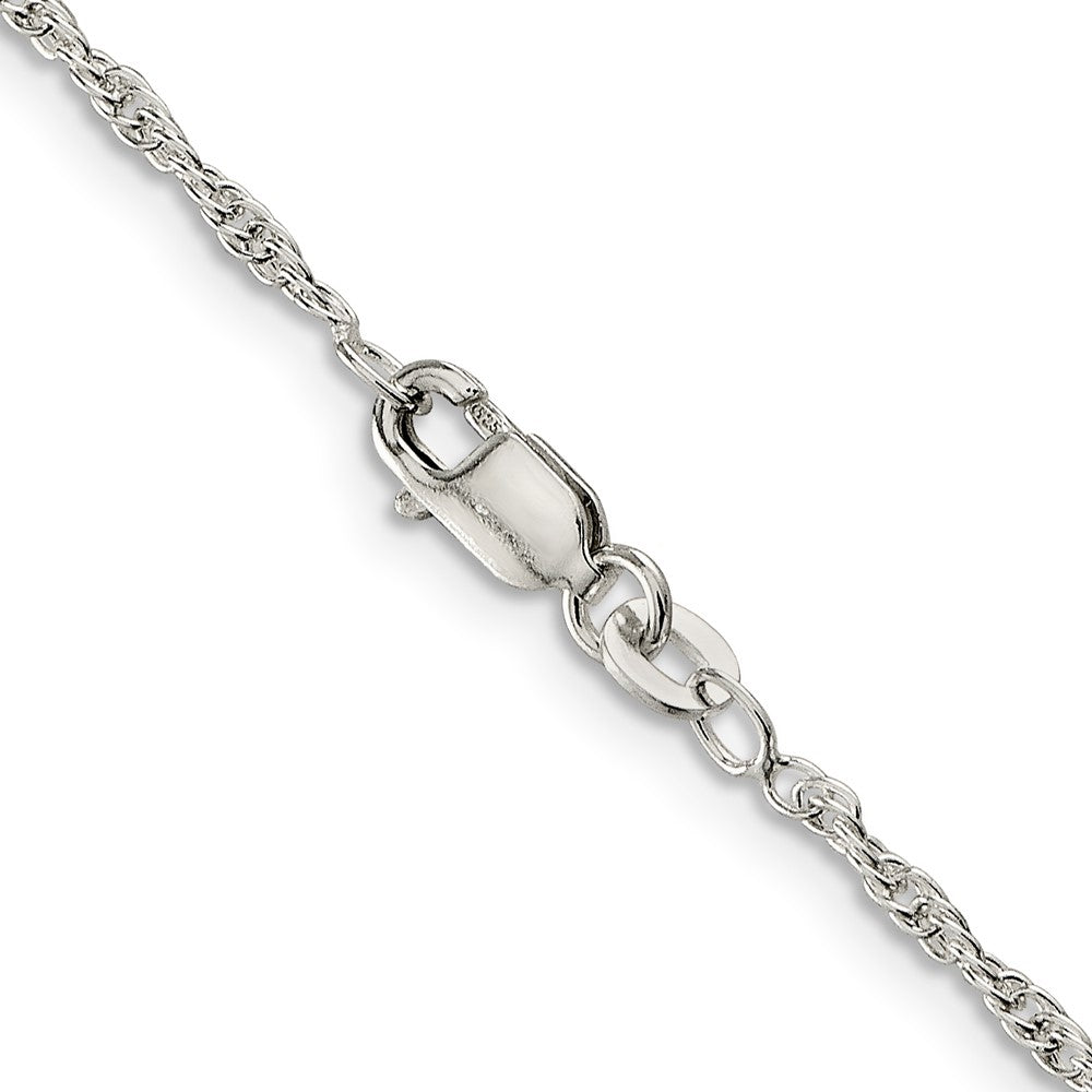 26 Inch Sterling Silver 1.95mm Loose Rope Chain Necklace