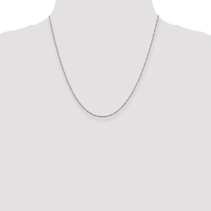 20 Inch Sterling Silver 1.95mm Loose Rope Chain Necklace
