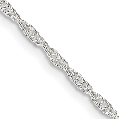 30 Inch Sterling Silver 1.95mm Loose Rope Chain Necklace